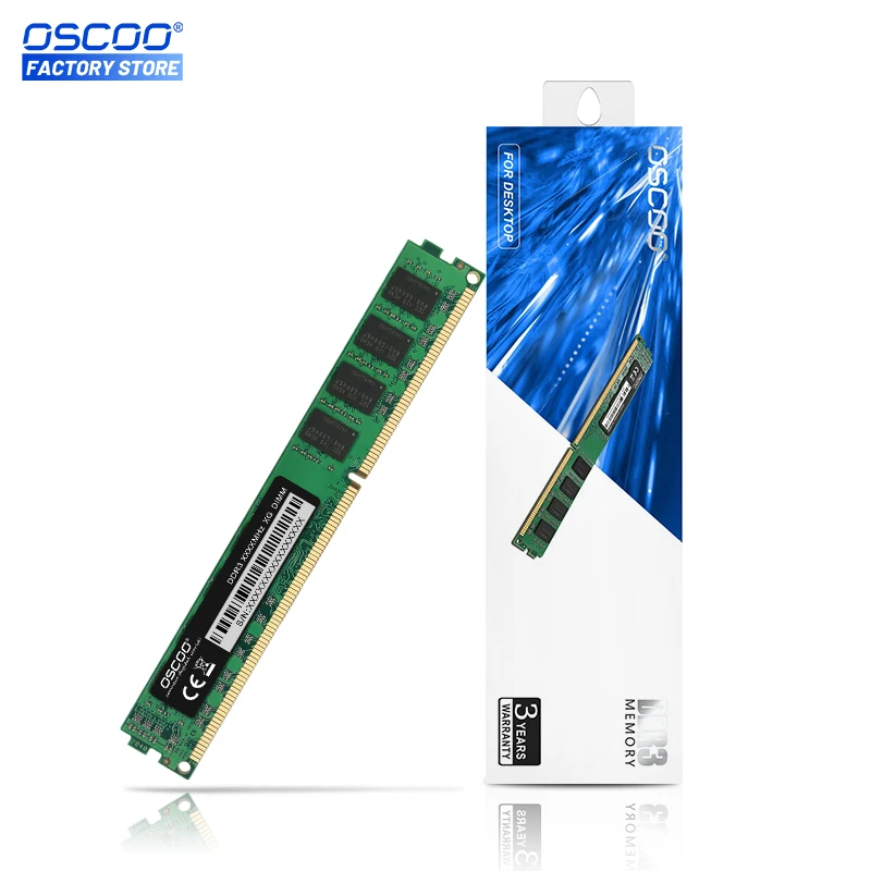 OSCOO DDR3 RAM 1600MHZ 4GB 8GB DDR Rams For Desktop SDRam Longdimm | Компьютеры и офис