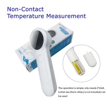 High Tech LED Full Screen Smart Body Thermometer Instant Measure Infrared Digital Temperature Meter For Baby Kids Adult
High Tech LED Full Screen Smart Body Thermometer Instant Measure Infrared Digital Temperature Meter For Baby Kids Adult
