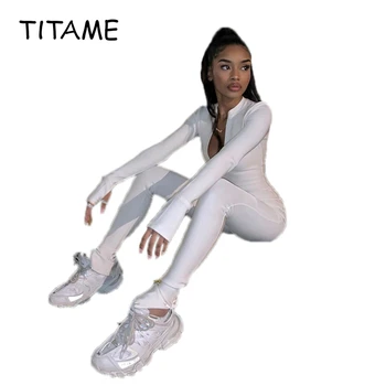 TITAME Women Jumpsuits Pants Long Sleeve Zip Sports Suit Women One Piece Slim Waist Jumpsuits Sports Wear Running Pants
TITAME Women Jumpsuits Pants Long Sleeve Zip Sports Suit Women One Piece Slim Waist Jumpsuits Sports Wear Running Pants
