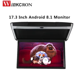 17.3" IPS Screen Android 8.1 Car Monitor Ceiling Mount Roof FHD 1920x1080P Video WIFI/HDMI/USB/SD/FM/Bluetooth/Speaker
17.3" IPS Screen Android 8.1 Car Monitor Ceiling Mount Roof FHD 1920x1080P Video WIFI/HDMI/USB/SD/FM/Bluetooth/Speaker