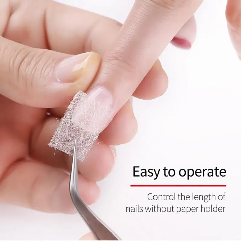 Nail Extension Fiber Glass Simplicity Practical Easy to Operate Quick UV Gel Building Nail Art Forms Manicure Tool 15.4X9.5cm
Nail Extension Fiber Glass Simplicity Practical Easy to Operate Quick UV Gel Building Nail Art Forms Manicure Tool 15.4X9.5cm