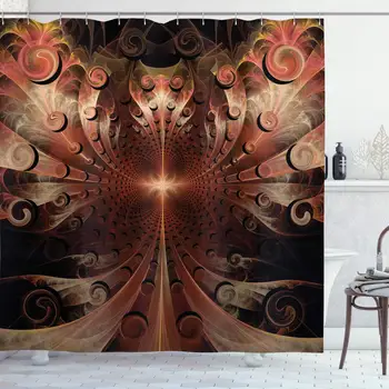 Fractal Shower Curtain, Gothic Medieval Heraldic Ornamental Background Middle Age Knight Aged Artwork Print, Cloth Fabric
Fractal Shower Curtain, Gothic Medieval Heraldic Ornamental Background Middle Age Knight Aged Artwork Print, Cloth Fabric