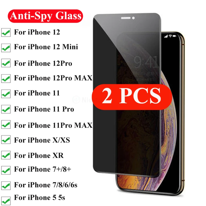 Privacy Tempered Glass For iPhone XR XS Anti spy Glass For iPhone 12 pro max 11 6 7 8 Plus Screen Protector Anti Glare 13 Pro
Privacy Tempered Glass For iPhone XR XS Anti spy Glass For iPhone 12 pro max 11 6 7 8 Plus Screen Protector Anti Glare 13 Pro