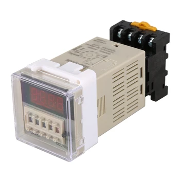 DH48J-11A 11 Pin Contact/Sensor Signal Input Digital Counter Relay AC 220V Electrical Digital Counter Preset
DH48J-11A 11 Pin Contact/Sensor Signal Input Digital Counter Relay AC 220V Electrical Digital Counter Preset