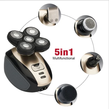 5 In 1 Electric Shaver Electric Shaver Shaver Razor Nose Hair Cutter Rechargeable 4D Shaver Men'S Facial Cleansing
5 In 1 Electric Shaver Electric Shaver Shaver Razor Nose Hair Cutter Rechargeable 4D Shaver Men'S Facial Cleansing