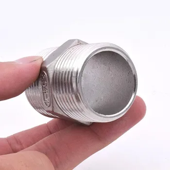 2pc Pipe Fitting 1/8" 1/4" 3/8" 1/2" 3/4" 1" BSP Hex Nipple Male To Male Thread Threaded Equal Adapter Joint Stainless Steel A2
2pc Pipe Fitting 1/8" 1/4" 3/8" 1/2" 3/4" 1" BSP Hex Nipple Male To Male Thread Threaded Equal Adapter Joint Stainless Steel A2
