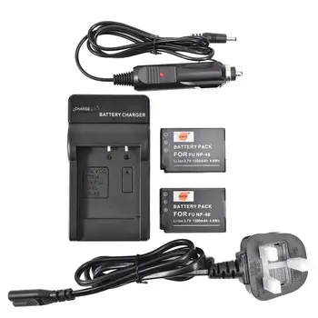 DSTE 2PCS NP-48 Camera Battery with UK Plug Charger Kit for Fuji FinePix XQ1 Digital Camera
DSTE 2PCS NP-48 Camera Battery with UK Plug Charger Kit for Fuji FinePix XQ1 Digital Camera