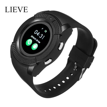 V8 Smart Watch Bluetooth Smartwatch Touch Screen Wrist Watch With Camera SIM Card clock Waterproof Sports Watch For Android
V8 Smart Watch Bluetooth Smartwatch Touch Screen Wrist Watch With Camera SIM Card clock Waterproof Sports Watch For Android