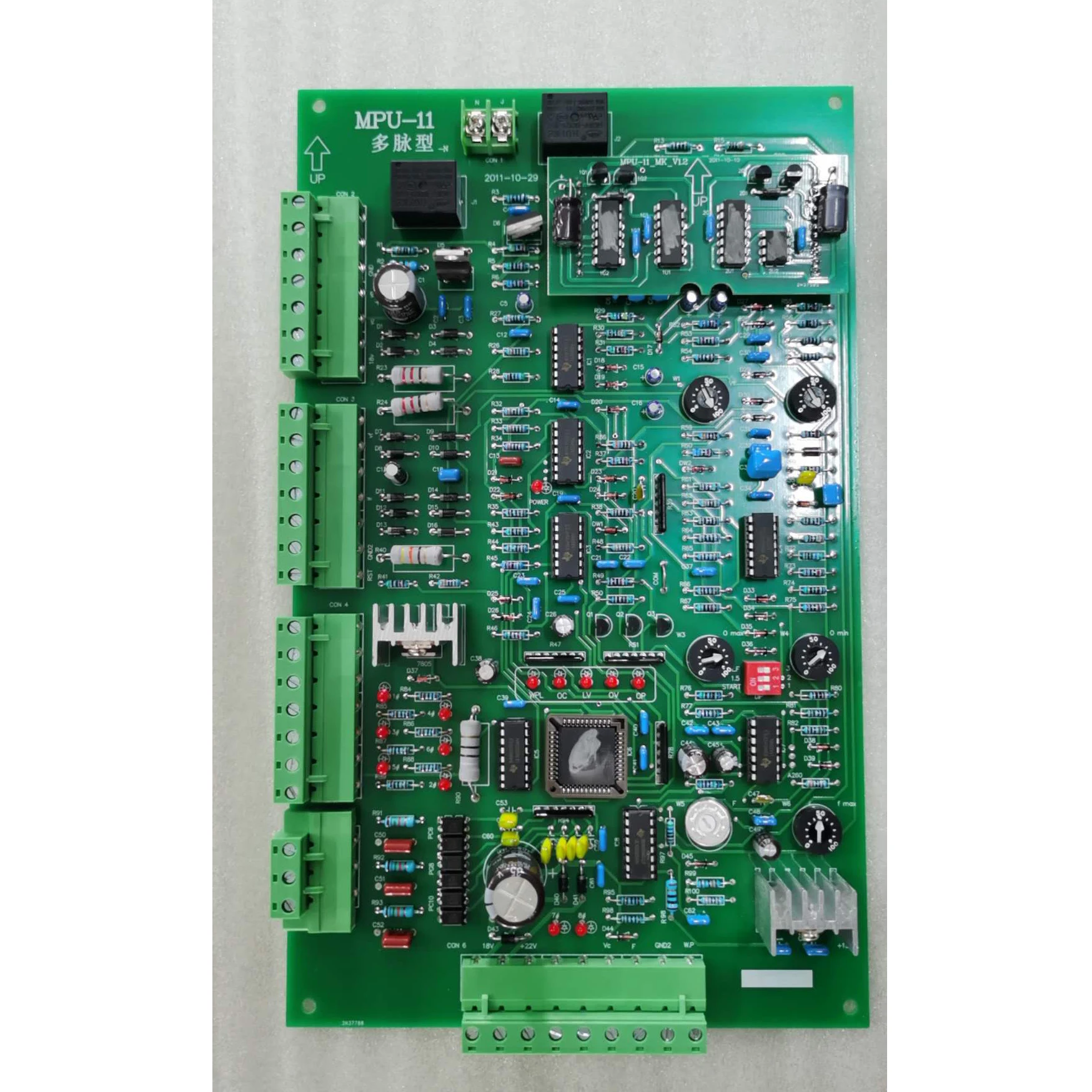 New MPU-11 Multiple Pulse Thyristor Induction Heater Machine Furnace Main Control Board
New MPU-11 Multiple Pulse Thyristor Induction Heater Machine Furnace Main Control Board