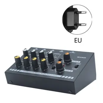 EU/UK/US Plug MIX800 8-Channels Mini Sound Mixer with Power Adapter Mono/Stereo Mixer Low Noise Sound Amplifier
EU/UK/US Plug MIX800 8-Channels Mini Sound Mixer with Power Adapter Mono/Stereo Mixer Low Noise Sound Amplifier