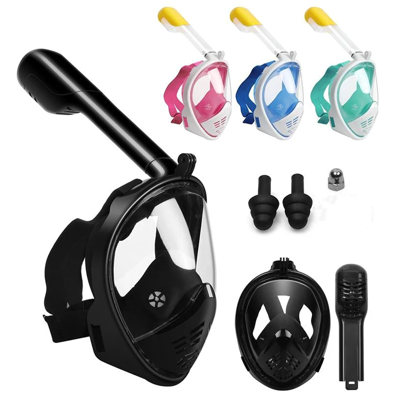 New Diving Mask Curved Surface Dry Type Adult/child Snorkeling Mask Full Face HD Waterproof Anti-fog Swimming Equipment
New Diving Mask Curved Surface Dry Type Adult/child Snorkeling Mask Full Face HD Waterproof Anti-fog Swimming Equipment