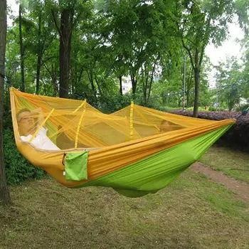 Portable Outdoor Camping Hammock with Mosquito Net Jungle Outdoor Swing Hammock Hanging Bed High Strength Sleep Swing Hammocks
Portable Outdoor Camping Hammock with Mosquito Net Jungle Outdoor Swing Hammock Hanging Bed High Strength Sleep Swing Hammocks