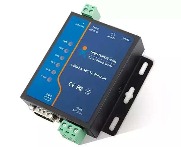 1 шт. USR-TCP232-410s ModBus RTU конвертеры поддержка DNS DHCP RS232 RS485 последовательный ETHERNET TCP/IP