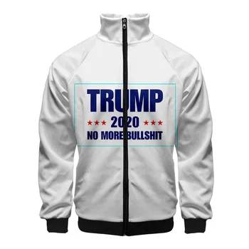 Trump 2020 Keep America Great 3D Print Men's Jacket Slim Stand Collar Zipper Jacket Male Tracksuits Streetwear Hip Hop Hoodie
Trump 2020 Keep America Great 3D Print Men's Jacket Slim Stand Collar Zipper Jacket Male Tracksuits Streetwear Hip Hop Hoodie