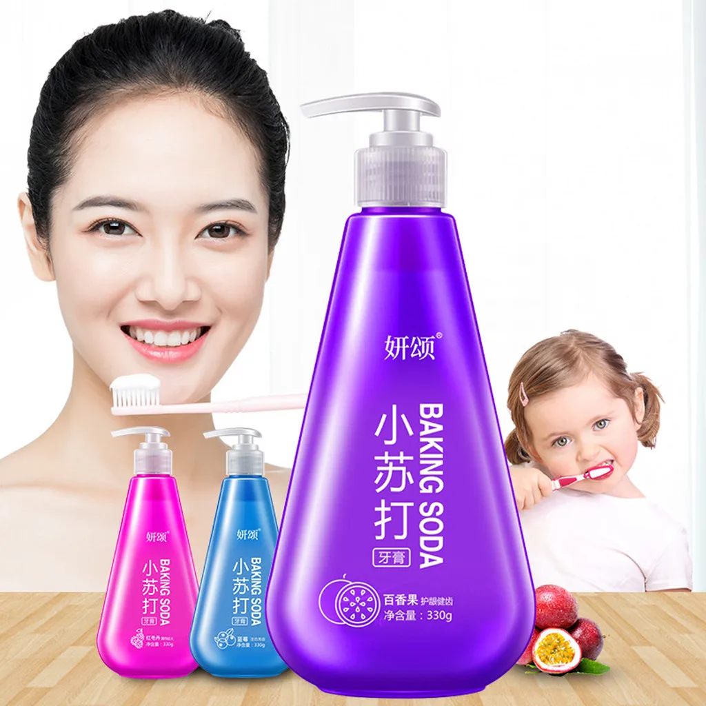 330g Baking Soda Toothpaste Stain Removal Whitening Toothpaste Fruit Flavour Thailand Viaty Toothpaste отбеливание зубов #a0
330g Baking Soda Toothpaste Stain Removal Whitening Toothpaste Fruit Flavour Thailand Viaty Toothpaste отбеливание зубов #a0