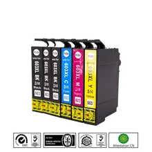 T603XL 603 XL Ink Cartridge for Epson XP-2100 XP-2105 XP-3100 XP-3105 XP-4100 XP-4105 WF-2810 WF-2830 WF-2850
T603XL 603 XL Ink Cartridge for Epson XP-2100 XP-2105 XP-3100 XP-3105 XP-4100 XP-4105 WF-2810 WF-2830 WF-2850