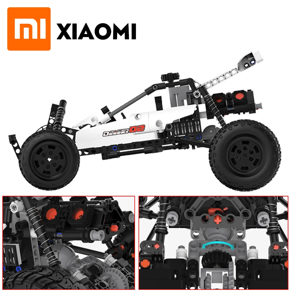 Original Xiaomi Mijia Building Blocks Racing Car Desert Racing Cylinder Piston Linkage System Classic Parts Assembly Block Car
Original Xiaomi Mijia Building Blocks Racing Car Desert Racing Cylinder Piston Linkage System Classic Parts Assembly Block Car