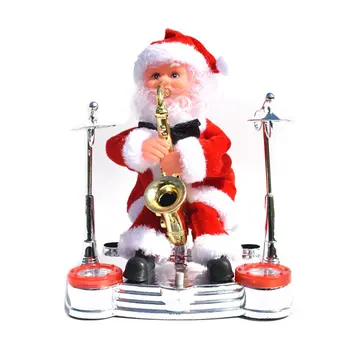 Electric Santa Claus Music Doll Creative Christmas ornaments toys gifts for children Home office Decoration
Electric Santa Claus Music Doll Creative Christmas ornaments toys gifts for children Home office Decoration
