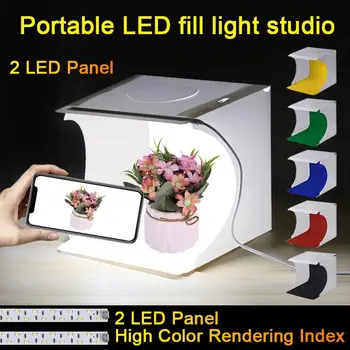 20*20cm Mini Folding Studio Diffuse Soft Box Lightbox With LED Light Black White Photography Background Photo Studio Box
20*20cm Mini Folding Studio Diffuse Soft Box Lightbox With LED Light Black White Photography Background Photo Studio Box