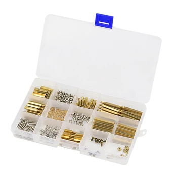 Screws Kits Copper Nylon Column Screw Nuts Suitable for All Kinds Of Raspberry Pi 4 Model B 3B 3B Project 210 Pcs/Lot
Screws Kits Copper Nylon Column Screw Nuts Suitable for All Kinds Of Raspberry Pi 4 Model B 3B 3B Project 210 Pcs/Lot