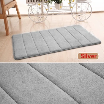 Home Bath Mat Non-slip Bathroom Carpet Soft Coral Fleece Memory Foam Rug Mat Kitchen Toilet Floor Decor Absorbent Washable
Home Bath Mat Non-slip Bathroom Carpet Soft Coral Fleece Memory Foam Rug Mat Kitchen Toilet Floor Decor Absorbent Washable