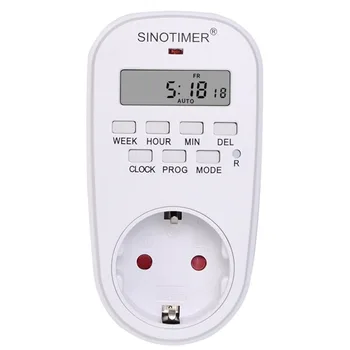 EU US UK Plug Digital Timer Switch Socket Weekly 7 Days Programmable Outlet Plug-in Time Control for Electric Appliance
EU US UK Plug Digital Timer Switch Socket Weekly 7 Days Programmable Outlet Plug-in Time Control for Electric Appliance