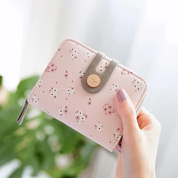 Short Small Fresh Flower Zipper Buckle Multi-function Multi Card Wallet Organ Card Bag
Short Small Fresh Flower Zipper Buckle Multi-function Multi Card Wallet Organ Card Bag