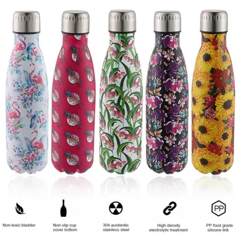 500ml Insulated Water Bottle Printed Stainless Steel Double-layer Sports Travel Water Bottle Portable Leak-proof Thermos
500ml Insulated Water Bottle Printed Stainless Steel Double-layer Sports Travel Water Bottle Portable Leak-proof Thermos