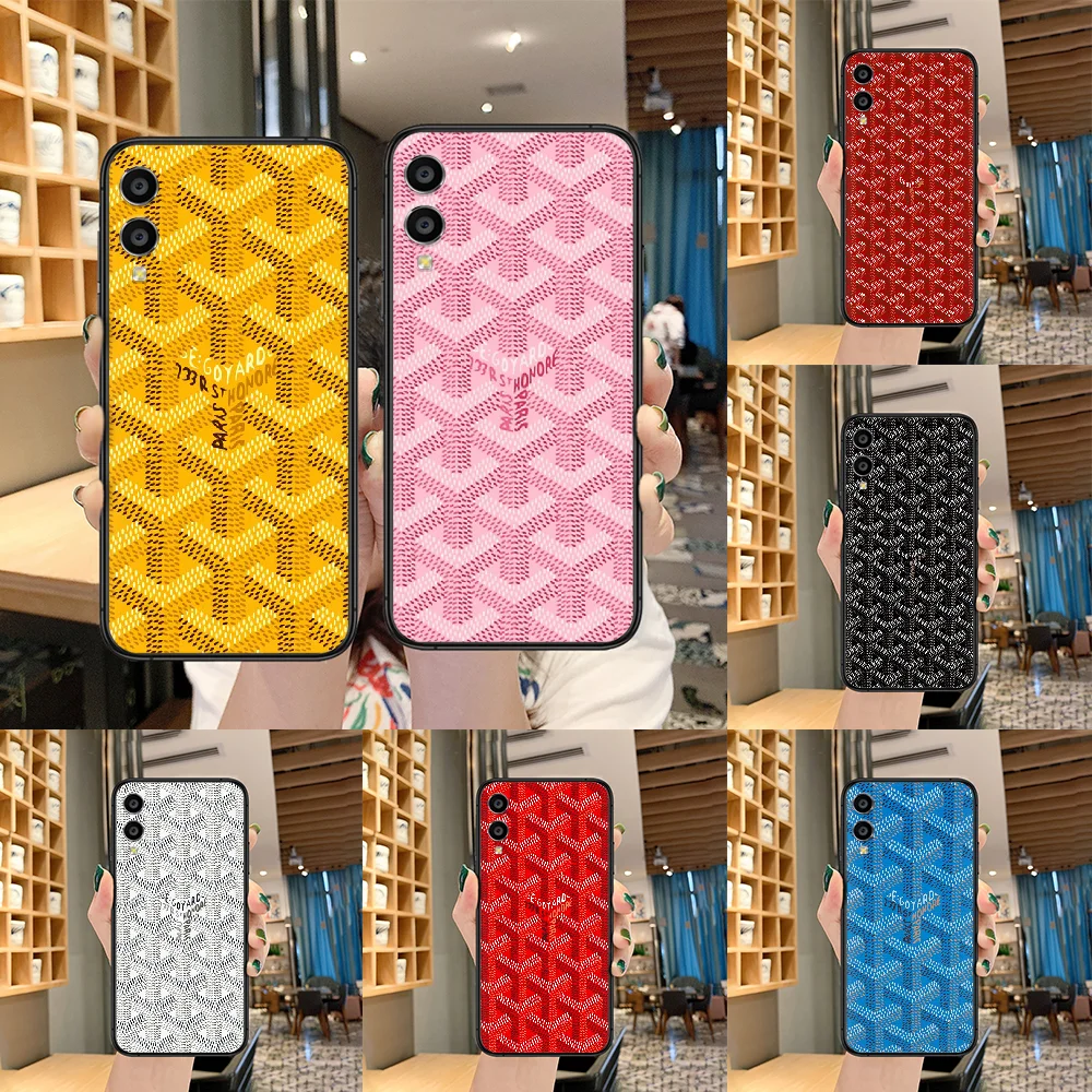 Goyard Design Phone case For Huawei Honor 10 10i 20 6A 7A 8 8A 8X 9 9X Play View 20 Lite Pro black back silicone bumper trend
Goyard Design Phone case For Huawei Honor 10 10i 20 6A 7A 8 8A 8X 9 9X Play View 20 Lite Pro black back silicone bumper trend