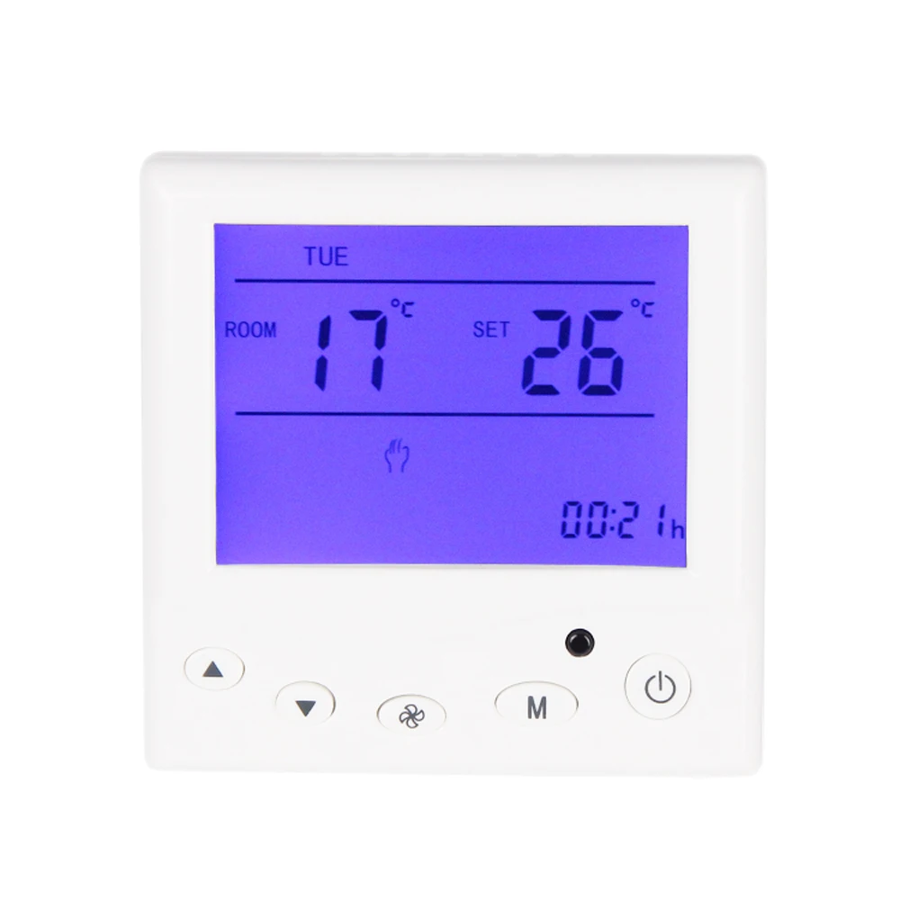 LCD Display Room Thermostat Temperature Controller Thermoregulator For Air Condition 9A 
LCD Display Room Thermostat Temperature Controller Thermoregulator For Air Condition 9A