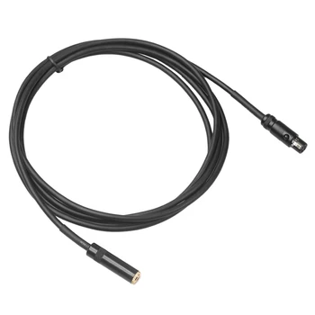 Double Shielded Audio Cable 3.5 Female To Mini XLR Female Audio Cable TC227SA105 For SLR Cameras Wireless Microphones 
Double Shielded Audio Cable 3.5 Female To Mini XLR Female Audio Cable TC227SA105 For SLR Cameras Wireless Microphones