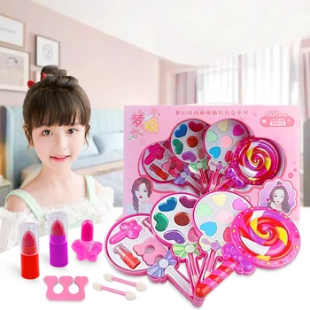 DIY Washable Makeup Tools Toys Children Girl Simulation Lipstick Eyeshadow Pretend Play Cosmetics Kit Fashion
DIY Washable Makeup Tools Toys Children Girl Simulation Lipstick Eyeshadow Pretend Play Cosmetics Kit Fashion