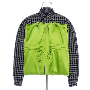 New Niche Brand Light Luxury Jacket Stitching Flocking Houndstooth Deconstruction Fake Two Pieces of Drawstring Waist Jacket
New Niche Brand Light Luxury Jacket Stitching Flocking Houndstooth Deconstruction Fake Two Pieces of Drawstring Waist Jacket