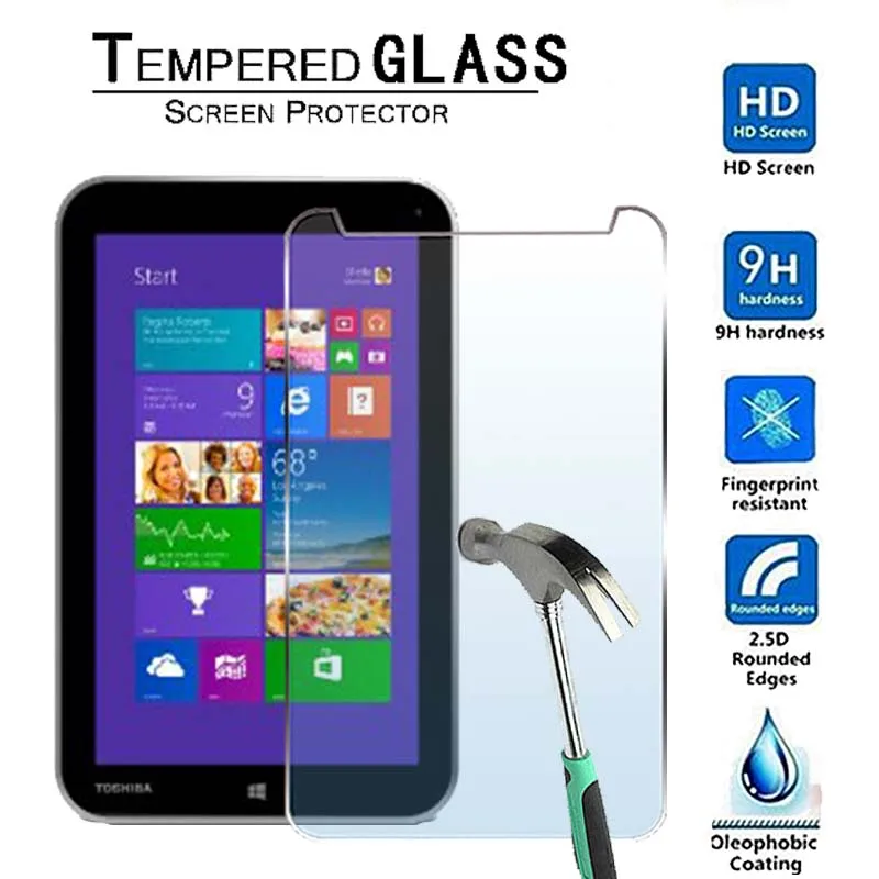 For Toshiba Encore WT8-A-102 8.0" -Premium Tablet 9H Tempered Glass Screen Protector Film Protector Guard Cover
For Toshiba Encore WT8-A-102 8.0" -Premium Tablet 9H Tempered Glass Screen Protector Film Protector Guard Cover