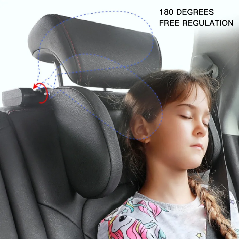 Car Soft and Adjustable Side Pillow Headrest Car Soft and Adjustable Side Pillow Headrest