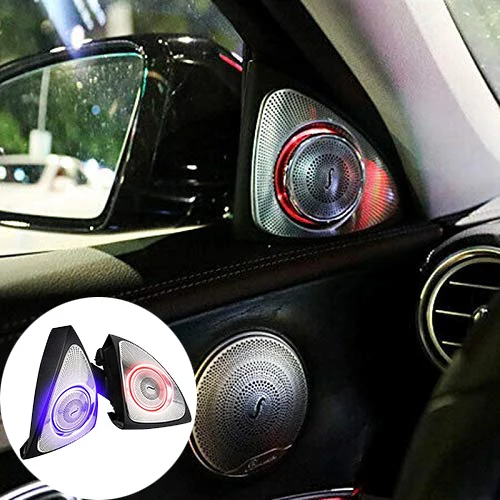 Car Interior 3 Colors Led Ambient Light 3D Rotary Tweeter Speaker for C Class W205 C180,C200 C250 C300,C350(W205)
Car Interior 3 Colors Led Ambient Light 3D Rotary Tweeter Speaker for C Class W205 C180,C200 C250 C300,C350(W205)
