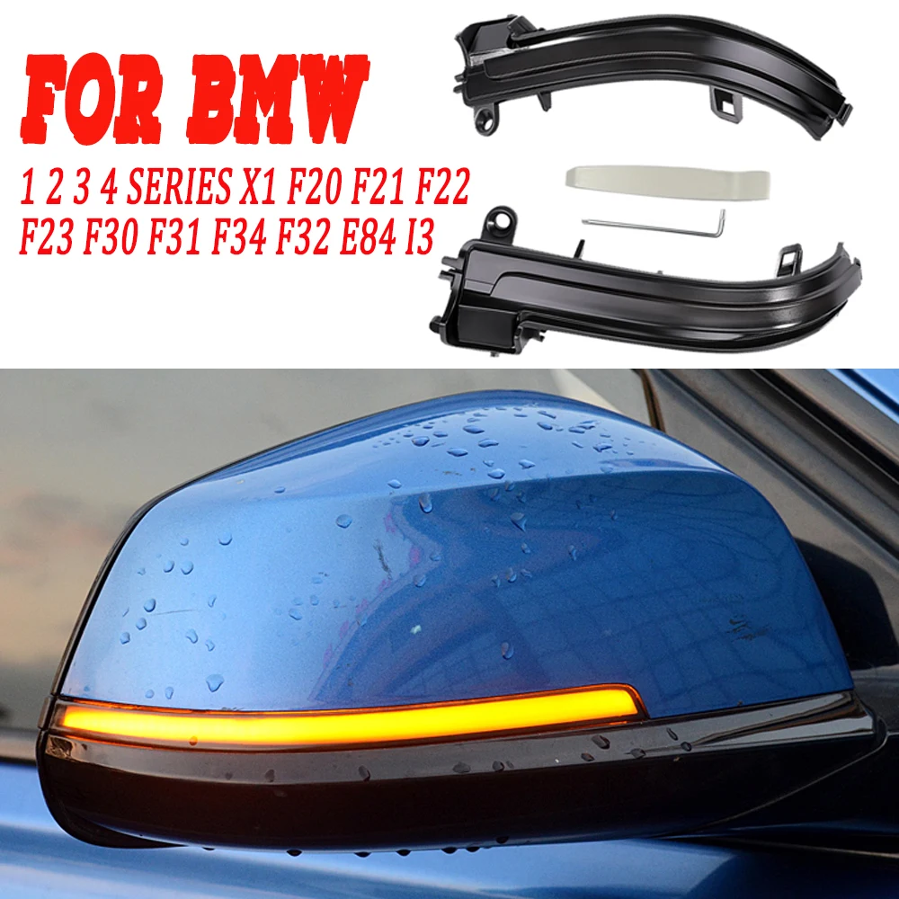 For BMW 1 2 3 4 Series Dynamic Blinker LED Turn Signal Side Mirror Lights Indicator X1 F20 F21 F22 F23 F30 F31 F34 F32 E84 i3
For BMW 1 2 3 4 Series Dynamic Blinker LED Turn Signal Side Mirror Lights Indicator X1 F20 F21 F22 F23 F30 F31 F34 F32 E84 i3