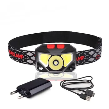 IR Sensor led headlamp build-in battery usb rechargeable mini headlight cob head lamp flashlight Lightweight for children light
IR Sensor led headlamp build-in battery usb rechargeable mini headlight cob head lamp flashlight Lightweight for children light
