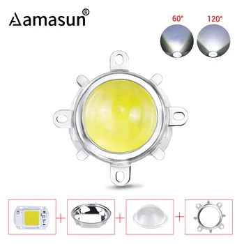110V 220V 20W 30W 50W COB LED Chip Beads with 60/120 Degree Lens Reflector Smart IC COB Chip Array Matrix DIY Floodlight
110V 220V 20W 30W 50W COB LED Chip Beads with 60/120 Degree Lens Reflector Smart IC COB Chip Array Matrix DIY Floodlight