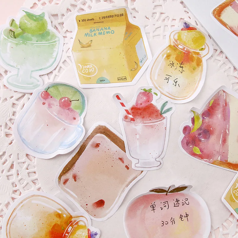 30 Pcs/set Kawaii Stickers Cake Fruit Shape Post-it Notes Message Note N Times Hand Account DIY Decorative Material Kawaii Paper
30 Pcs/set Kawaii Stickers Cake Fruit Shape Post-it Notes Message Note N Times Hand Account DIY Decorative Material Kawaii Paper