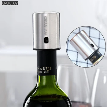 Circle Joy Stainless Steel Wine Stopper Vacuum Memory Red Wine Mini Plug Round Efficient Preservation Integration
Circle Joy Stainless Steel Wine Stopper Vacuum Memory Red Wine Mini Plug Round Efficient Preservation Integration