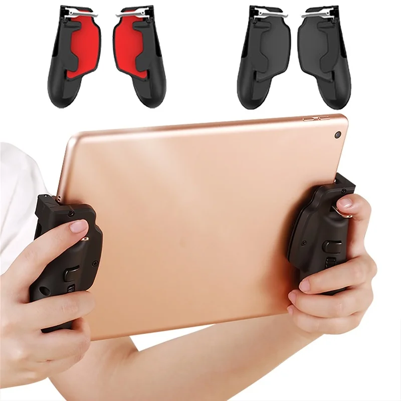 New PUBG Gamepad Joystick Gamer Mobile Gamepad Gaming Trigger Shooter Controller PUBG L1R1 Controller for IPad IPhone Tablet Et
New PUBG Gamepad Joystick Gamer Mobile Gamepad Gaming Trigger Shooter Controller PUBG L1R1 Controller for IPad IPhone Tablet Et