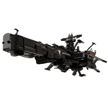 MOC Space Pirate Ship Arcadia For Captain Harlock Albator Warship Building Blocks Battle Naval Vessels Bricks Model Toys Gifts
MOC Space Pirate Ship Arcadia For Captain Harlock Albator Warship Building Blocks Battle Naval Vessels Bricks Model Toys Gifts