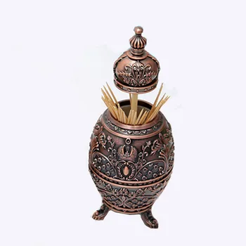 High-end Personality Creative Toothpick Barrel European Press Type Automatic Pop-up Three-legged Luxury Toothpick Holder A1286
High-end Personality Creative Toothpick Barrel European Press Type Automatic Pop-up Three-legged Luxury Toothpick Holder A1286