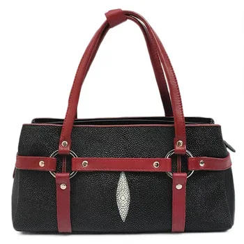 Thailand Authentic Real Stingray Skin Women's Purse Genuine Exotic Leather Lady Top-handle Handbag Female Single Shoulder Bag
Thailand Authentic Real Stingray Skin Women's Purse Genuine Exotic Leather Lady Top-handle Handbag Female Single Shoulder Bag