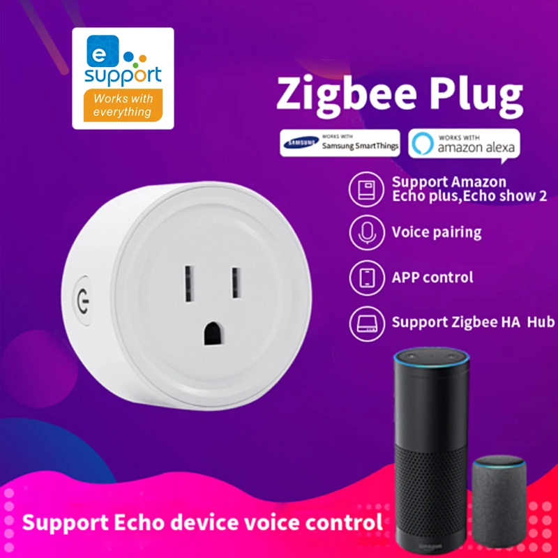 Tuya WiFi US UK Smart Plug 10A 90-250V Adapter Wireless Remote Voice Control Power Monitor Timer Socket For Google Home Alexa
Tuya WiFi US UK Smart Plug 10A 90-250V Adapter Wireless Remote Voice Control Power Monitor Timer Socket For Google Home Alexa