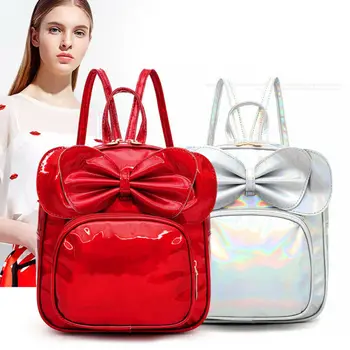 Fashion Women Bowknot Backpack Female PU Leather Backpacks For Ladies School Bookbag Portable Travel Shoulder Bag Bagpack
Fashion Women Bowknot Backpack Female PU Leather Backpacks For Ladies School Bookbag Portable Travel Shoulder Bag Bagpack