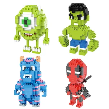 Blue Hair Monster Miniature Diamond Small Particles Building Blocks Creative Puzzle DIY Hand Spell Insert Children Toys Gifts
Blue Hair Monster Miniature Diamond Small Particles Building Blocks Creative Puzzle DIY Hand Spell Insert Children Toys Gifts