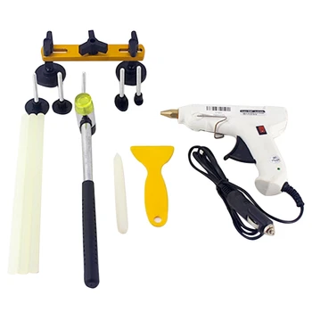 Tools Diy Car Body Paintless Dent Repair Tool Set Dent Puller Reverse Hammer Sucker Remover Lifter For Remove Dent Hail