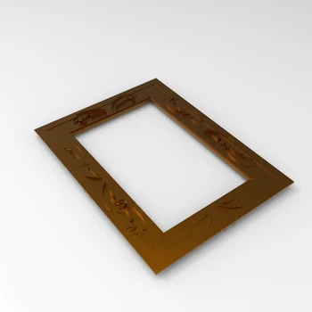 Simple square frame 3D model STL format CNC router carving ArtCAM Aspire Types engraving carving file A1171
Simple square frame 3D model STL format CNC router carving ArtCAM Aspire Types engraving carving file A1171